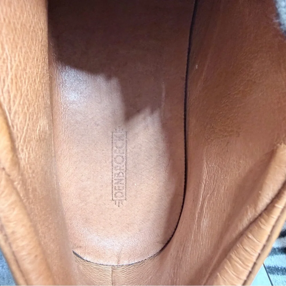 Denbroeck Men's Sz 46 (12) Brown Leather John St. Chukka Boots